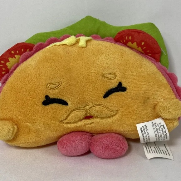 Shopkins Taco Terrie Taco Stuffed Plush Pillow Toy 2013 6" - Picture 1 of 5